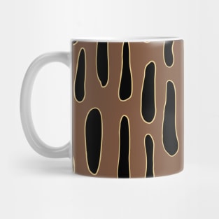 Modern abstract classic tiger stripes Mug